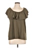 Style&Co Green Short Sleeve Blouse Size L - photo 1