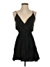 Express 100% Rayon Black Cocktail Dress Size XS - photo 1