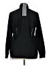 Adidas 100% Polyester Solid Black Track Jacket Size XL - photo 2