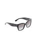 Valentino Gray Black Rockstud Square Sunglasses One size - photo 1