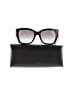 Valentino Gray Black Rockstud Square Sunglasses One size - photo 2
