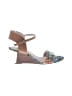 Louise Et Cie Floral Brown Green Wedges Size 8 1/2 - photo 1