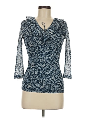 Chaps 3/4 Sleeve Blouse (view 1)