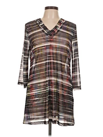 Lynn Ritchie Silver 3/4 Sleeve Blouse (view 1)