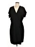 Bobeau Solid Black Cocktail Dress Size L - photo 1