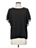 Sugar Lips Black Short Sleeve Blouse Size S - photo 1