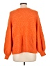CAbi Solid Orange Pullover Sweater Size L - photo 2