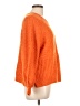 CAbi Solid Orange Pullover Sweater Size L - photo 4