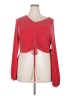 Bar III Red Long Sleeve Top Size 3X - photo 1