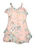 Xtraordinary 100% Polyester Floral Pink Dress Size 16 - photo 2