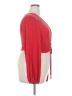 Bar III Red Long Sleeve Top Size 3X - photo 4