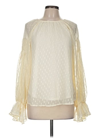 Blu Pepper Long Sleeve Blouse (view 1)