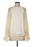 Blu Pepper 100% Polyester Ivory Long Sleeve Blouse Size M - photo 1