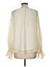 Blu Pepper 100% Polyester Ivory Long Sleeve Blouse Size M - photo 2
