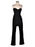 Express Solid Black Jumpsuit Size 2 - photo 1