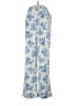 Unbranded Floral Blue White Casual Pants Size XXS (estimated) - photo 1