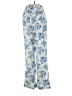 Unbranded Floral Blue White Casual Pants Size XXS (estimated) - photo 2