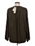 Joan Vass 100% Polyester Brown Long Sleeve Blouse Size M - photo 2