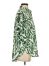Hudson Gray 100% Polyester Tropical Green Kimono Size S - photo 4