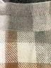 Unbranded 100% Polyester Plaid Gray Coat Size M - photo 6