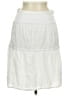 Unbranded Solid White Casual Skirt Size M (estimated) - photo 1