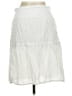 Unbranded Solid White Casual Skirt Size M (estimated) - photo 2