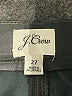 J.Crew 100% Polyurethane Black Casual Pants Size 27 waist - photo 7