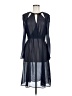 Kate Sylvester 100% Silk Blue Cocktail Dress Size M - photo 1