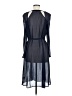 Kate Sylvester 100% Silk Blue Cocktail Dress Size M - photo 2
