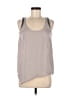 H&M 100% Polyester Gray Sleeveless Top Size 6 - photo 1