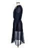 Kate Sylvester 100% Silk Blue Cocktail Dress Size M - photo 5