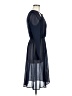 Kate Sylvester 100% Silk Blue Cocktail Dress Size M - photo 4