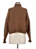 WAYF Brown Turtleneck Sweater Size M - photo 1