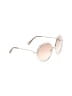 Chloé Silver Gold Sunglasses One size - photo 1