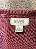 River Burgundy Pullover Sweater Size L - photo 7