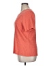 Appleseeds Orange Short Sleeve Top Size XL - photo 5