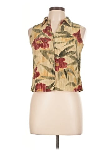 Jones New York Sleeveless Silk Top (view 1)