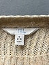 Time and Tru Metallic Ivory Turtleneck Sweater Size S - photo 7