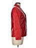 Ralph Lauren Black Label 100% Leather Red Blazer Size 10 - photo 4