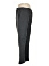 T by Alexander Wang Chevron-herringbone Gray Dress Pants Size L - photo 4