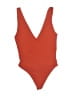 Babaton Solid Orange One Piece Swimsuit Size XS - photo 1