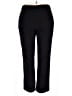 Pantology Solid Black Casual Pants Size 18 - photo 2
