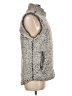 Thread & Supply 100% Polyester Gray Faux Fur Vest Size M - photo 4