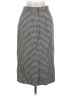 Breckenridge Houndstooth Black Formal Skirt Size 8 - photo 2