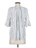 Chaps 100% Viscose White 3/4 Sleeve Blouse Size S - photo 2