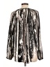 Simply Vera Vera Wang 100% Polyester Silver Long Sleeve Blouse Size L - photo 2