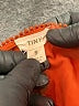 Tiny Orange Long Sleeve Blouse Size S - photo 7