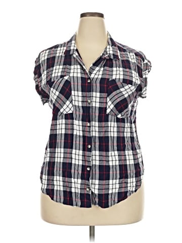 Jachs Girlfriend Short Sleeve Button-Down Shirt (view 1)