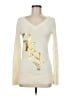 DKNY Jeans Ivory Pullover Sweater Size M - photo 1
