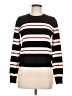 Forever 21 Stripes Black Pullover Sweater Size L - photo 1